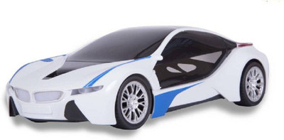 

SBJCollections Bhoomi Steering Wheel Controlled Futuristic 1:16 Scale Rechargeable RC BMW Vision(White)