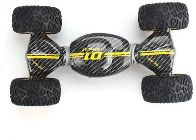

Jack Royal RC stunt , climbing , transformation model big wheel off road car_yellow(Yellow)