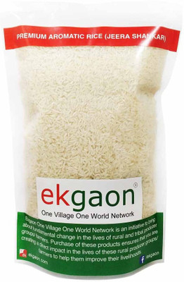 

Ekgaon Premium Aromatic Rice (Jeera shankar) Raw Rice (Medium Grain)(1 kg)
