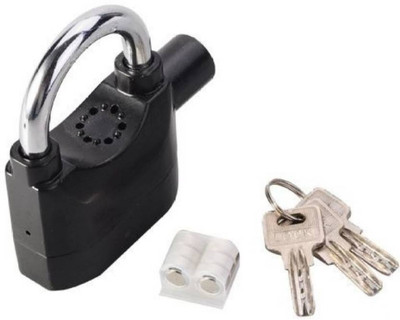 

Mobone Siren Alarm Pad for Door/Moter Bike/Car/Bicycle Safety Lock(Black)