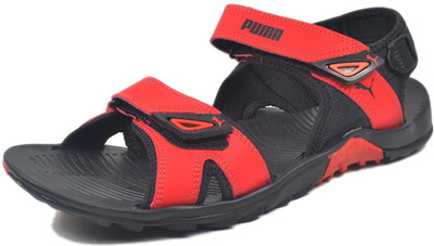 

Puma Men Black::Red Sports Sandals