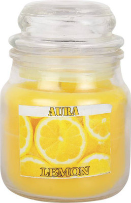 

Manogyam Highly Fragranced LEMON Fields Wax Jar Candle wITH Scented(200 ml)