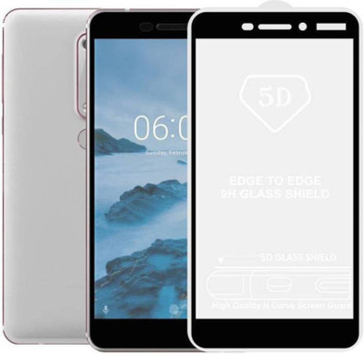 Express Buy Edge To Edge Tempered Glass for Nokia 6.1 Plus(Pack of 1)