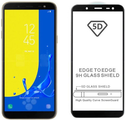 Express Buy Edge To Edge Tempered Glass for Samsung Galaxy J6(Pack of 1)