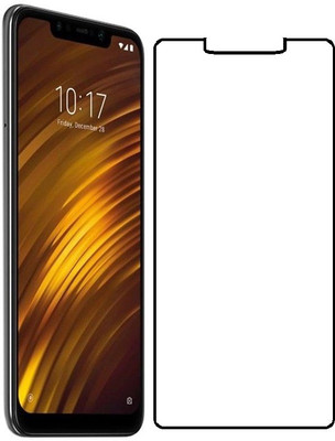 Caseline Edge To Edge Tempered Glass for POCO F1(Pack of 1)