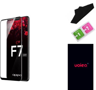 UOIEA Tempered Glass Guard for OPPO F7(Pack of 1)