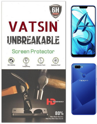 Vatsin Front and Back Screen Guard for OPPO A5, Oppo A3s, Realme 2(Pack of 1)