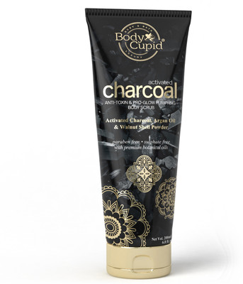

Body Cupid Activated Charcoal Face and Body scrub with Argan Oil - 200 mL Scrub(200 ml)