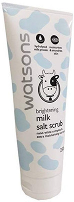

Watsons Imported Brightening Milk Salt Body Spa Scrub For Women And Men Scrub(250 g)