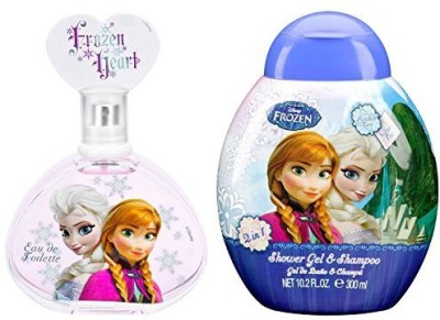 

Air Val International Disney Frozen Coffret: Eau De Toilette Spray 100ml/3.4oz + Shower Gel & Shampoo 300ml/10.2oz 2pcs(100 ml)