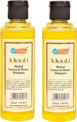 

The Khadi Mart Lemon Honey Shampoo Pack 2(420 ml)