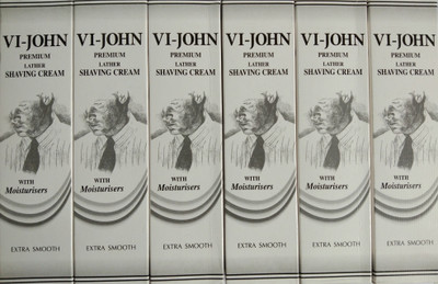 

Vi-John PREMIUM LATHER SHAVING CREAM with Effective essential oil from Australia (PACK OF 6)(546 g)