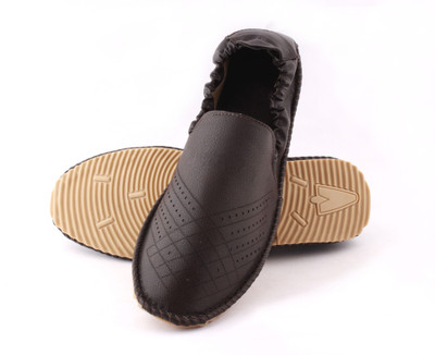 

Oxygen Leather Look Loafers For Men(Brown