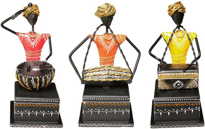 

Crafticia Decorative Showpiece - 26 cm(Aluminium, Multicolor)