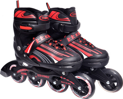 

Toyshine Konex Shoe In-line Skates - Size 2.5-5.5 UK (RED} In-line Skates - Size 2.5-5.5 UK(Multicolor)