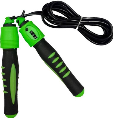 

ME Full SIze Skipping Rope With Manual Counter For Fitness Exercise For Men Women. Freestyle Skipping Rope(Black, Pack of 1)