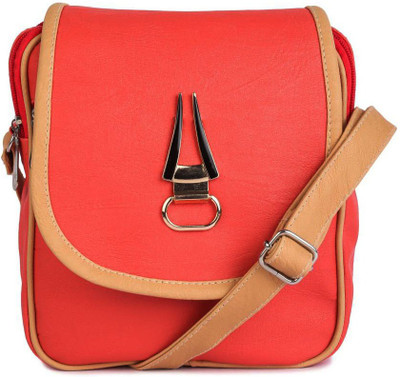 XASIO Lite Women Casual Pink PU Sling Bag