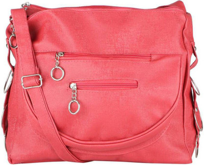 

XASIO Lite Women Casual Pink PU Sling Bag