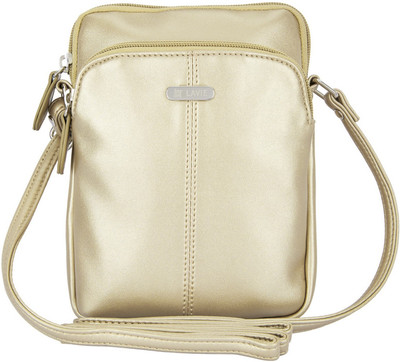

Lavie Women Casual Beige Genuine Leather Sling Bag