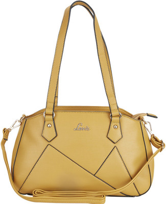 

Lavie Women Casual Yellow Genuine Leather Sling Bag