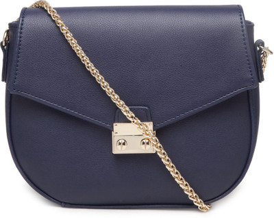 

London Rag Women Evening/Party Blue PU Sling Bag