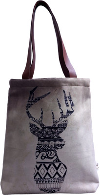 

Astara Girls Casual Beige Canvas Tote