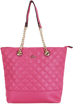 

Lavie Women Casual Pink Genuine Leather Sling Bag
