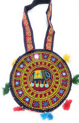 

SUVASANA Women Casual Multicolor Cotton Sling Bag