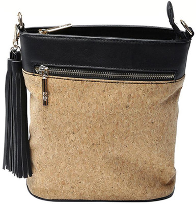

Allen Solly Women Casual Beige PU Sling Bag