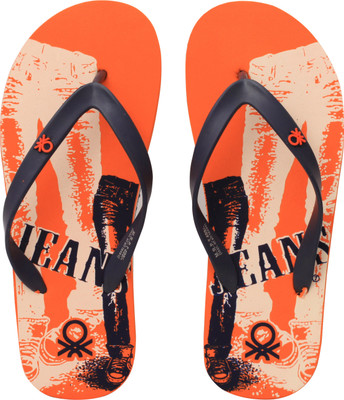 

United Colors of Benetton Flip Flops, Orange