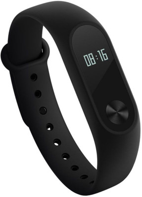 CALLIE M2 Blackl Fitness Band/Fitness Tracker/Heart Beat/Pedometer Sensor(Black Strap, Size : free)