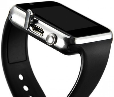 

CASVO Bluetooth Smart Watch For Vivo5 Camera and Sim Card /Memory Card Support With Touch Screen (Silver) Silver Smartwatch(Black Strap Free Size)