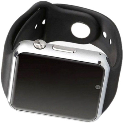 

CASVO CASVO Bluetooth Smart Watch Compatible with Micromax Canvas Doodle 3 A102 Camera and Sim Card /Memory Card Support With Touch Screen Multilanguage with activity trackers and fitness band (Silver) Silver Smartwatch(Black Strap Free Size)