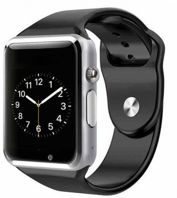 

CASVO Bluetooth Smart Watch For Z30 Camera and Sim Card /Memory Card Support With Touch Screen (Silver) Silver Smartwatch(Black Strap Free Size)