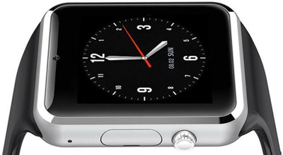 

CASVO Bluetooth Smart Watch For BossTrendy4M-5004 Camera and Sim Card /Memory Card Support With Touch Screen (Silver) Silver Smartwatch(Black Strap Free Size)