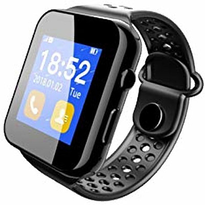 

FAIR CENTRE SMART WATCH WITH SIM CARD AND FITNESS FEATURES BLACK Smartwatch BLACK Smartwatch(Black Strap Free Size)