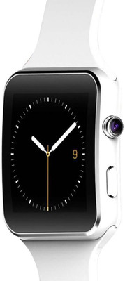 

Rewy WATCH SMART X6 Smartwatch(Black, White Strap Free Size)