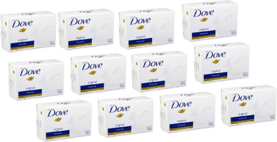 

Dove Imported (Made in Germany) Original Soap Beauty Bar, 135g each(1620 g, Pack of 12)