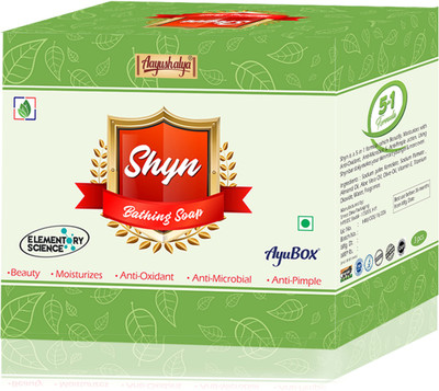Aayushalya Shyn Natural Bathing Bar (110g, Pack of 3),(330 g, Pack of 3)