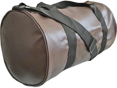 

Hipkoo High Quality Leather Bag (Brown) Gym Bag(Multicolor)