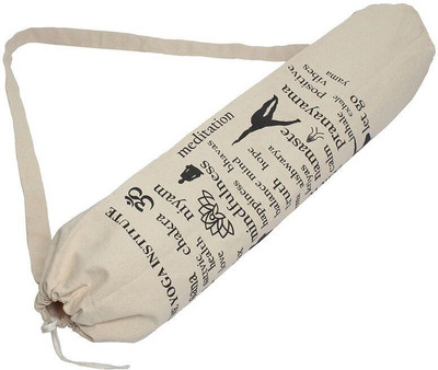 

TYIstore Printed Canvas Mat Cover Yoga Mat Bag(Beige, Sling Bag)