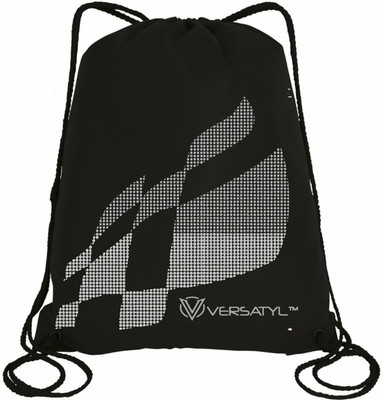 

VERSATYL Printed Drawstring Bag Drawstring Bag(Black, Drawstring Bag