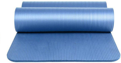 

Techtest Premium Fitness Sports Yoga Mat 24 X 71 Inches Home,Gym,Exercise,Meditation, Blue 31 mm Yoga, Martial Arts Mat