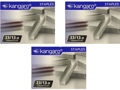 

Kangaro 23/13-H 13mm 23/13-H 23/13-H Stapler Pins(Set of 3, Silver)