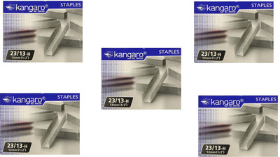 

Kangaro 23/13-H 13mm 23/13-H 23/13-H Stapler Pins(Set of 5, Silver)