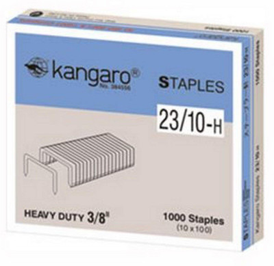 

Kangaro HD 23/10 23-10H 23-10H Stapler Pins(Set of 1000, Silver)