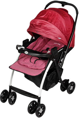 

Continental Baby Stroller with Sports Convertible Baby Car Sea - (IT N 712) (Red) Stroller Cum Rocker(Multi, Red)