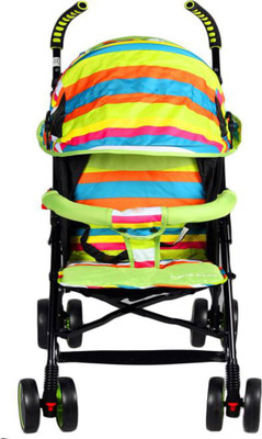 

Continental Baby Stroller, Baby Pram with Adjustable Seating Positions and Rotating Wheels with Brakes - (IT N 312) (Green) Stroller Cum Rocker(Multi, Green)