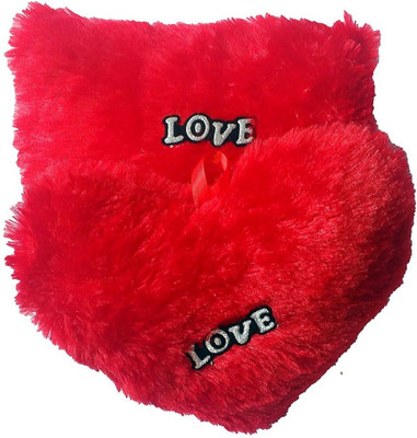 

Red Ballons Combo of 2 Heart | Baby Pillow - Square and Round | Love - 10 cm(Red)
