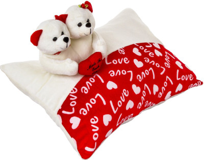 

ToynJoy Love Printed Red Pillow as Special gift for Girlfriend with Love Couple - 40 cm(Red)